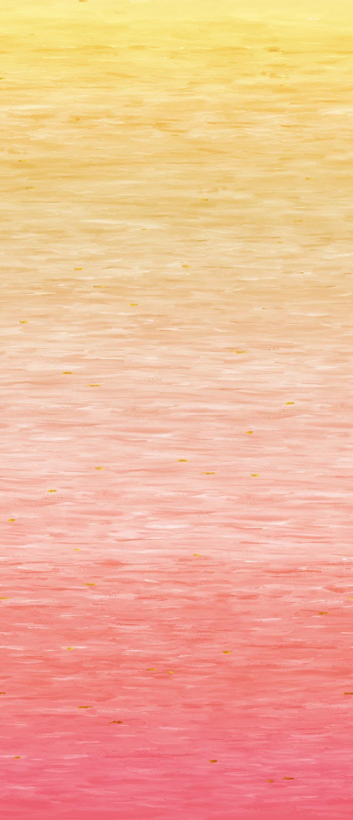 Peach Watercolor Ombre 3-Yard Precut 108" Backing