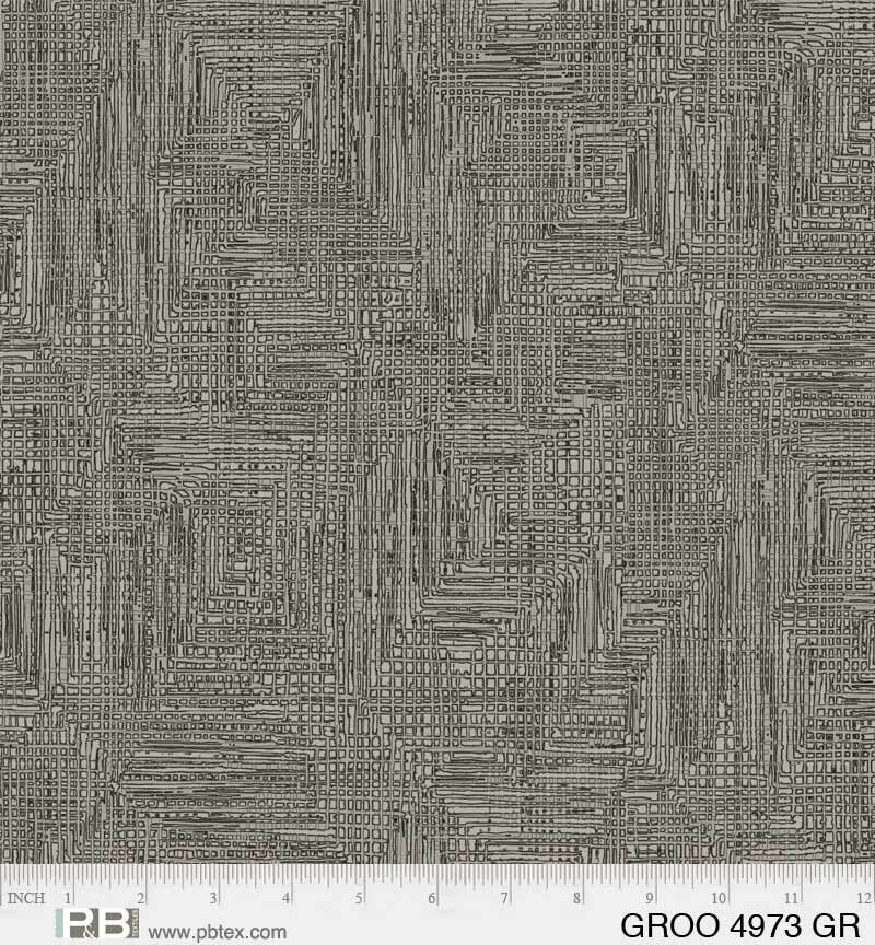 Grey Grasscloth 3-Yard Precut 108" Backing