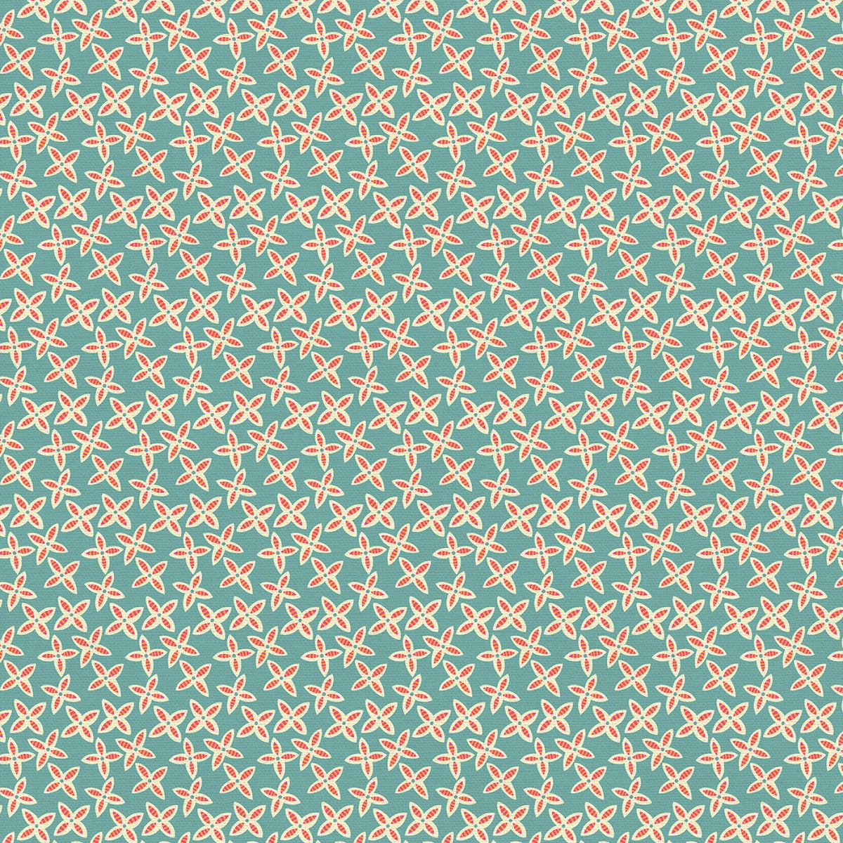 Ditsy Floral Light Blue 3-Yard Precut 118" Backing