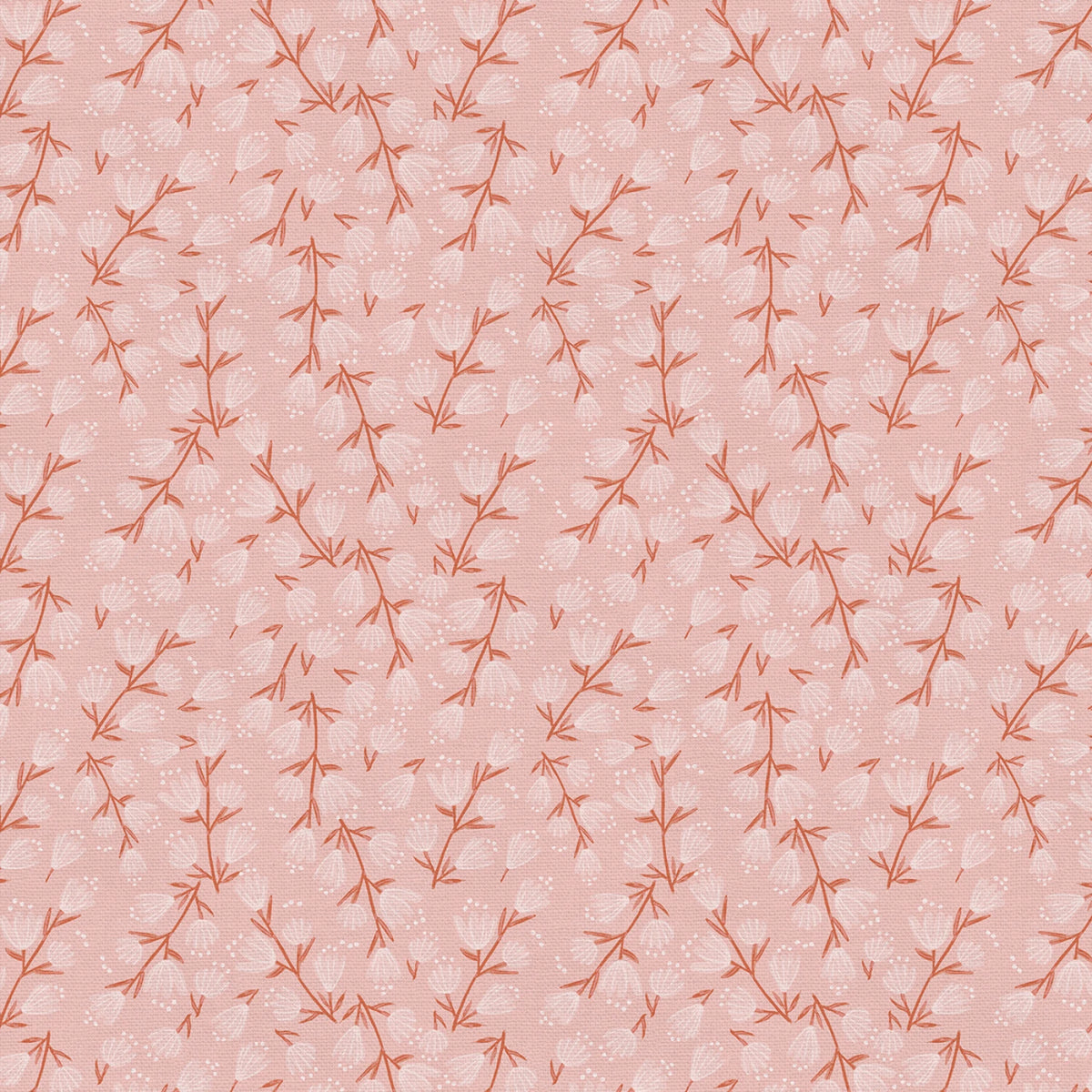 Bud To Bloom Sprays Pink 3-Yard Precut 118" Backing