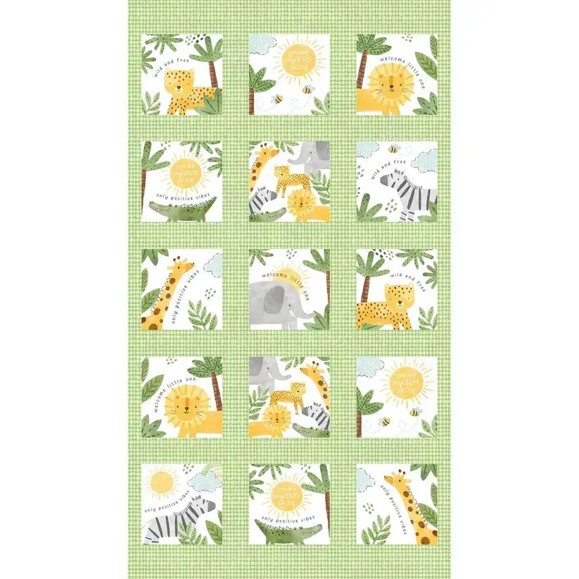 Sunny Safari Block Panel
