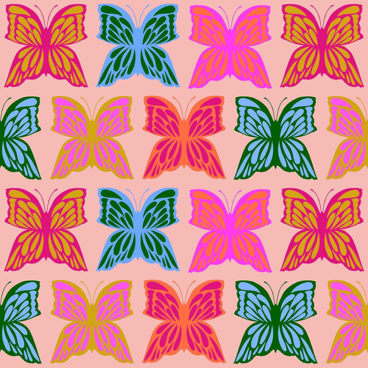 Backings No. 3 Pink Runaway 3-Yard Precut 108" Backing