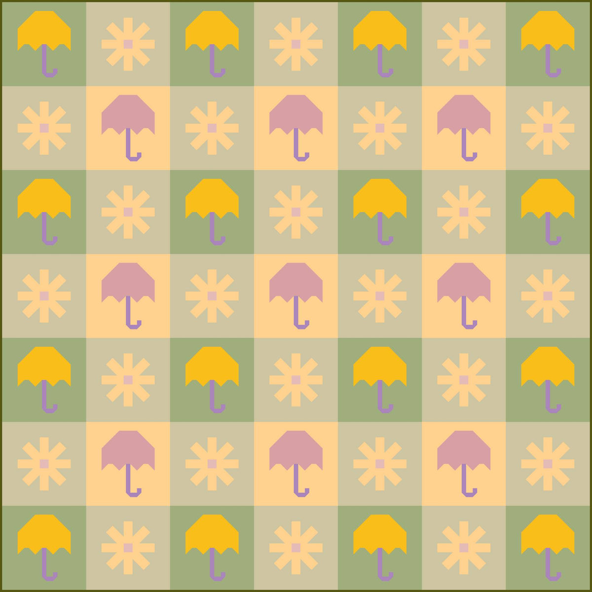 Chance of Rain Quilt Kit