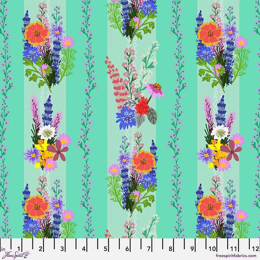 Floral Fusion Aqua