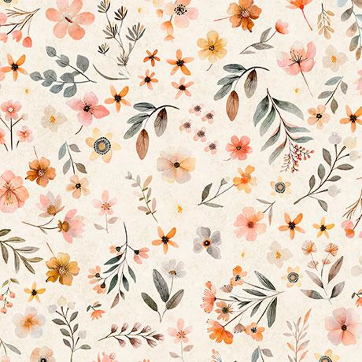 Hedgehugs Floral Toss Cream
