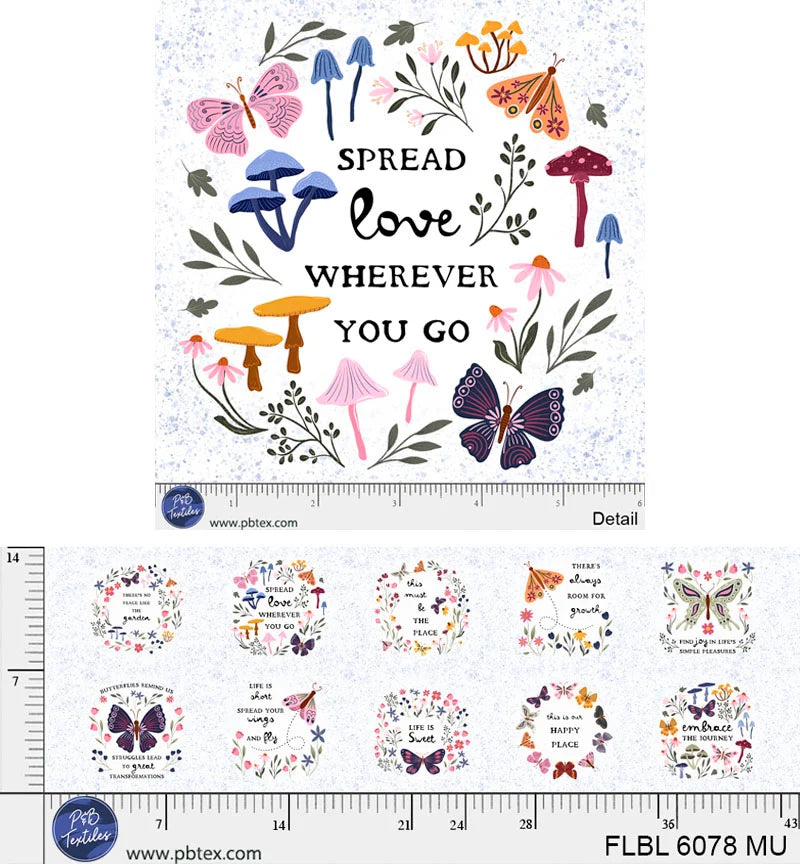Flutter Blooms Inspirational Blocks