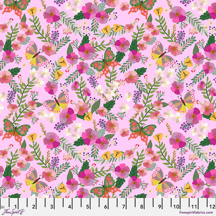 Radiant Blossoms Pink