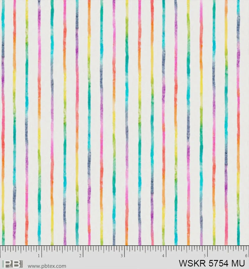 Whiskerville Rainbow Stripes - MU