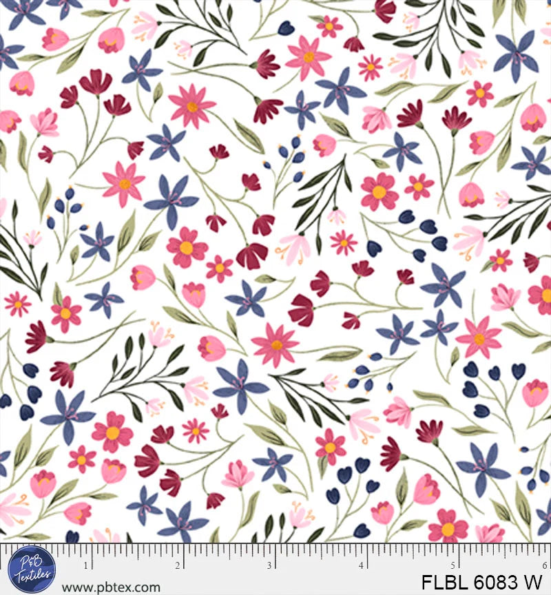 Flutter Blooms White Mini Blooms