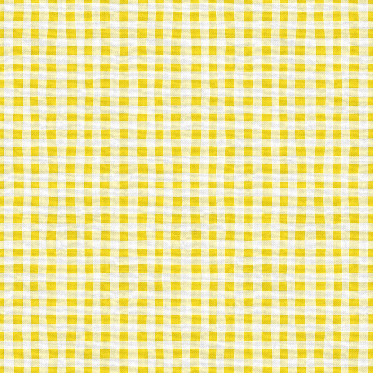 Italian Citrus Yellow Gingham 3-Yard Precut 118" Backing