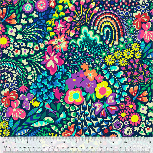 Hide And Seek Multi 3-Yard Precut 108" Backing