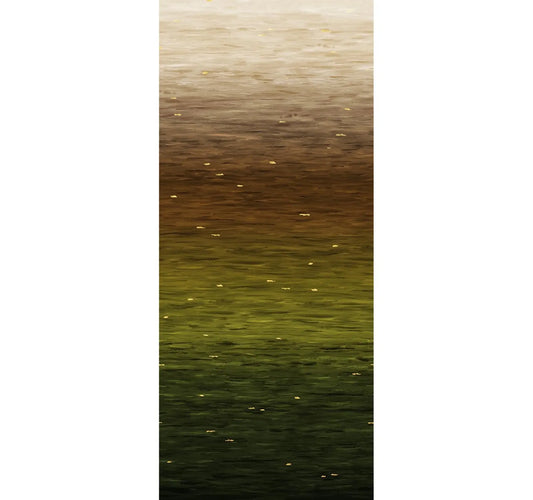 Moss Watercolor Ombre 3-Yard Precut 108" Backing