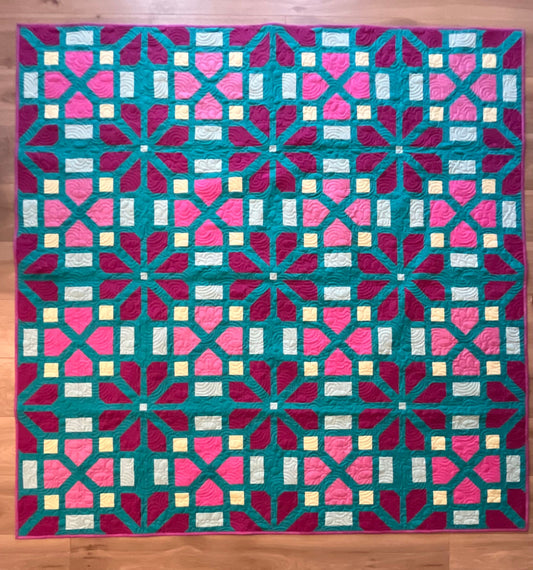 Winter Blossom (E) Quilt Kit