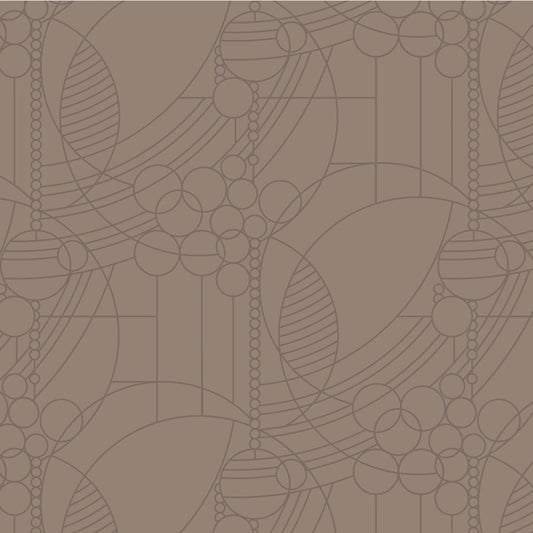 Earth March Ballons 3-Yard Precut 108" Organic Cotton Backing