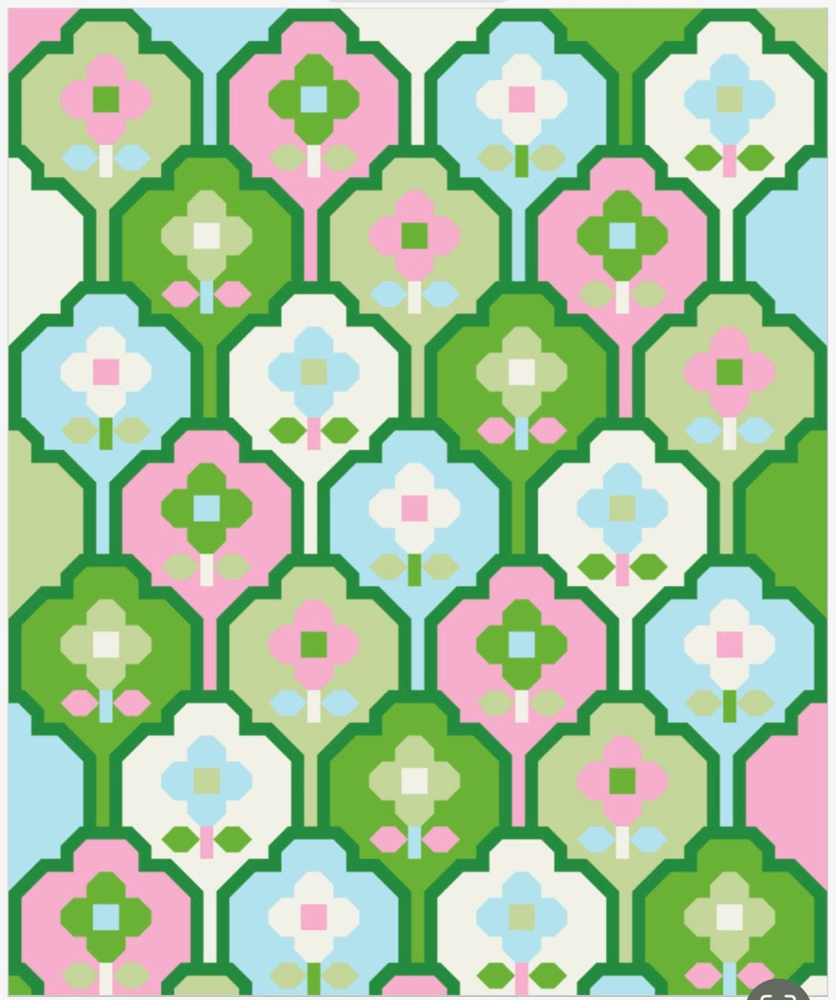 Wallflower (J) Quilt Kit