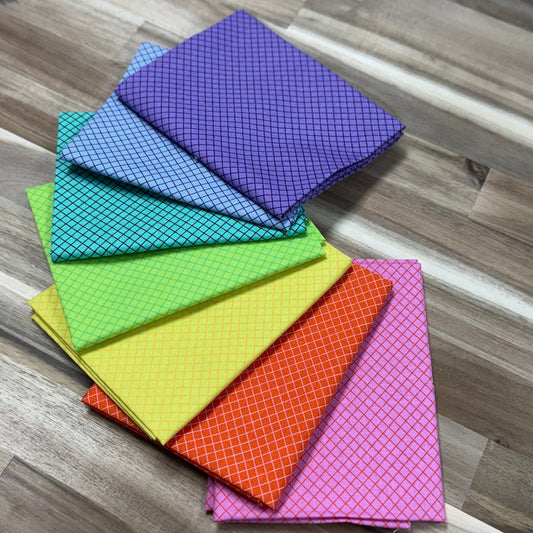 On The Grid Tula Pink FQ Bundle