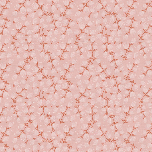 Bud To Bloom Sprays Pink 3-Yard Precut 118" Backing