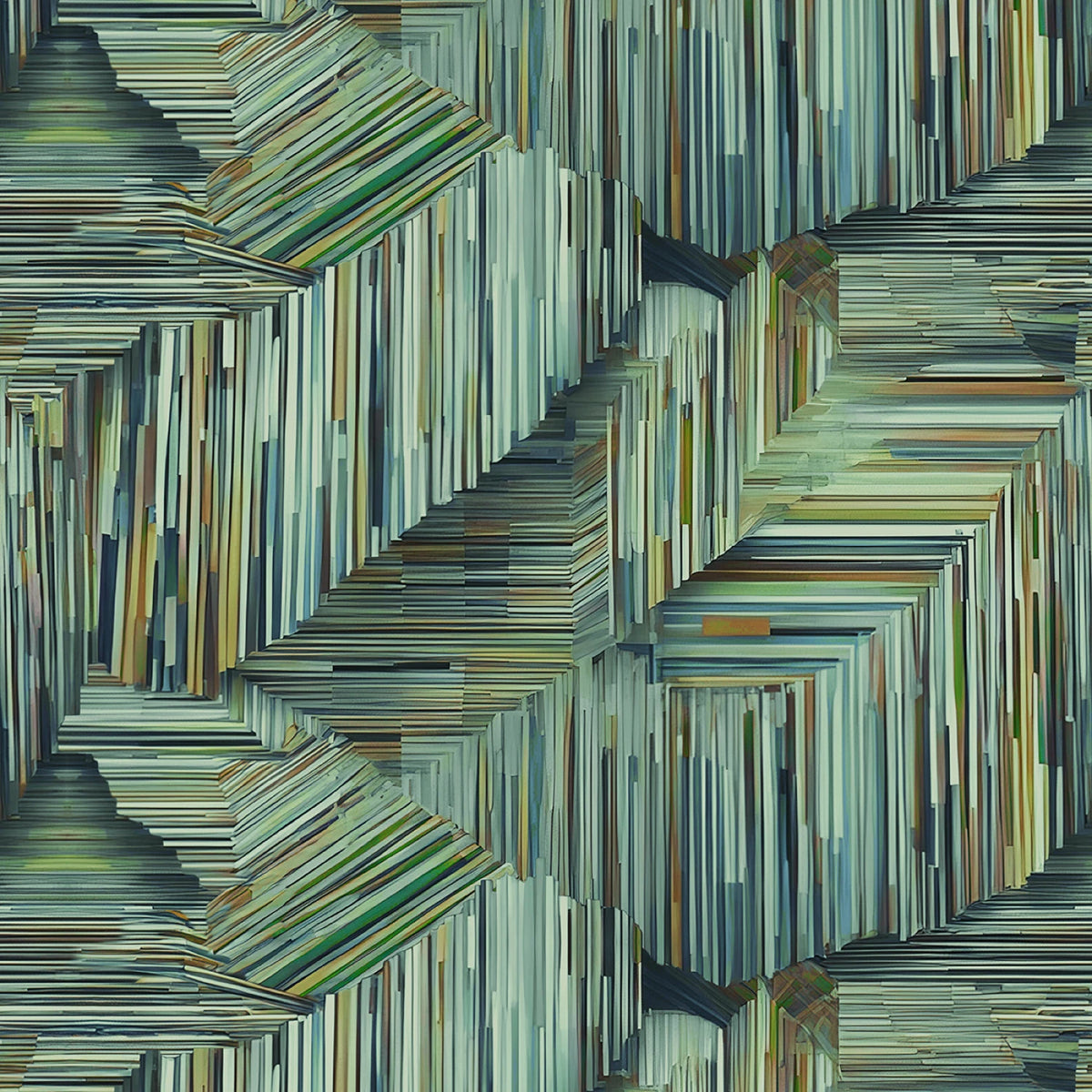 I Walk The Line Emerald 3-Yard Precut 118" Backing