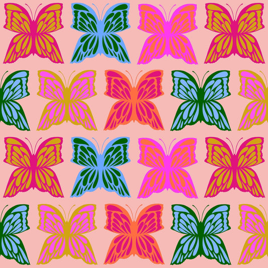 Backings No. 3 Pink Runaway 3-Yard Precut 108" Backing