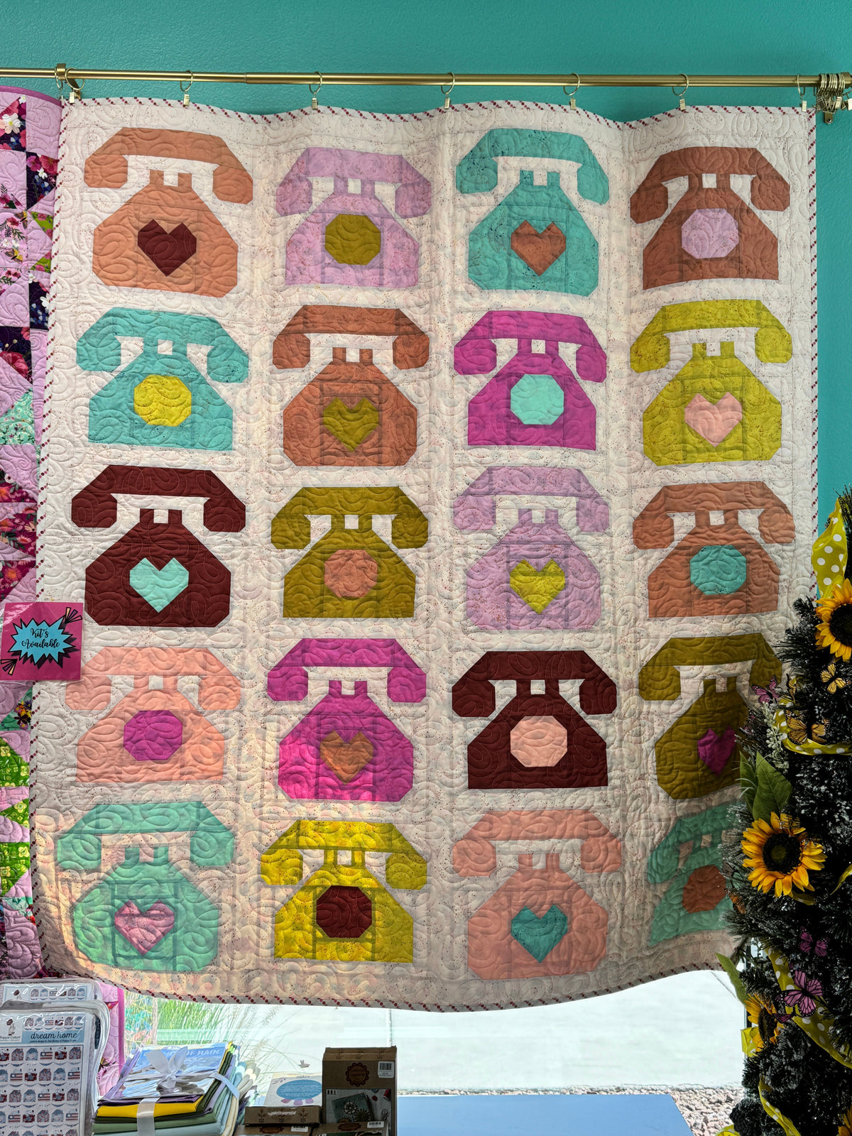 Telephone Game Quilt Kit