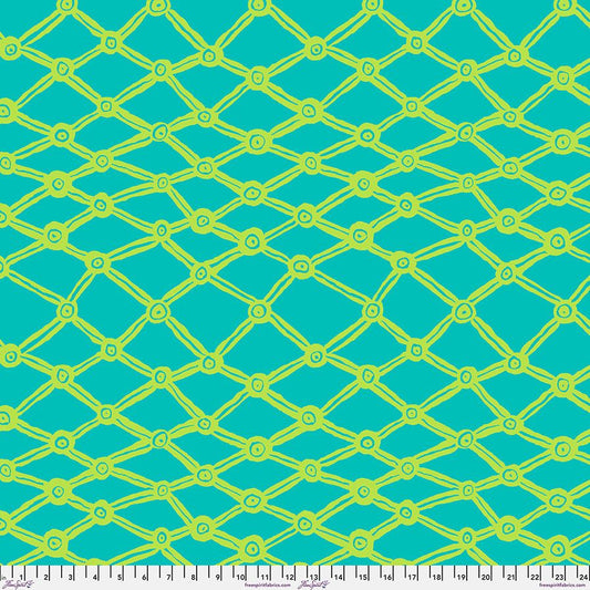 Nets Aqua 3-Yard Precut 108" Backing
