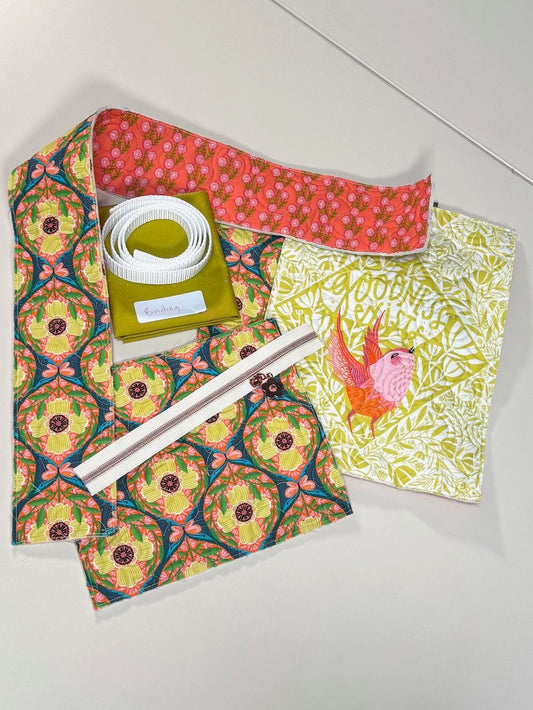 "Goodness Exists" Bird Everyday Quilted Tote Kit -Small