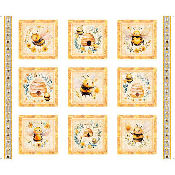 "Buzz, Buzz, Buzz" Picture Patches Panel