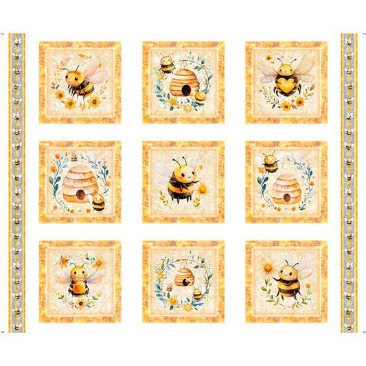 "Buzz, Buzz, Buzz" Picture Patches Panel
