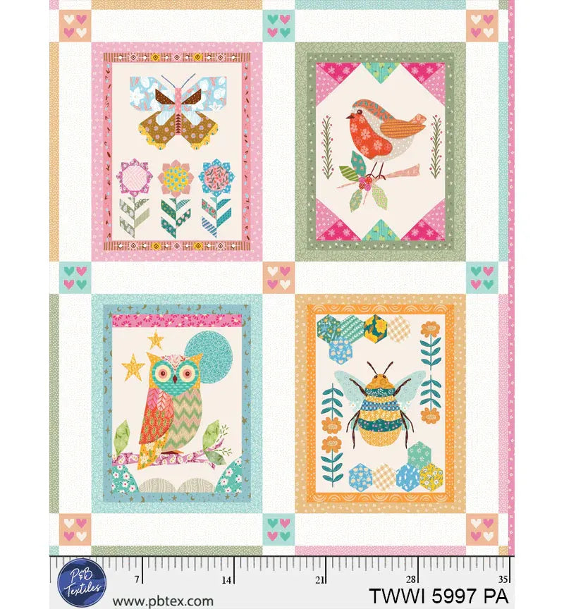 Things With Wings Winged Animal Panel
