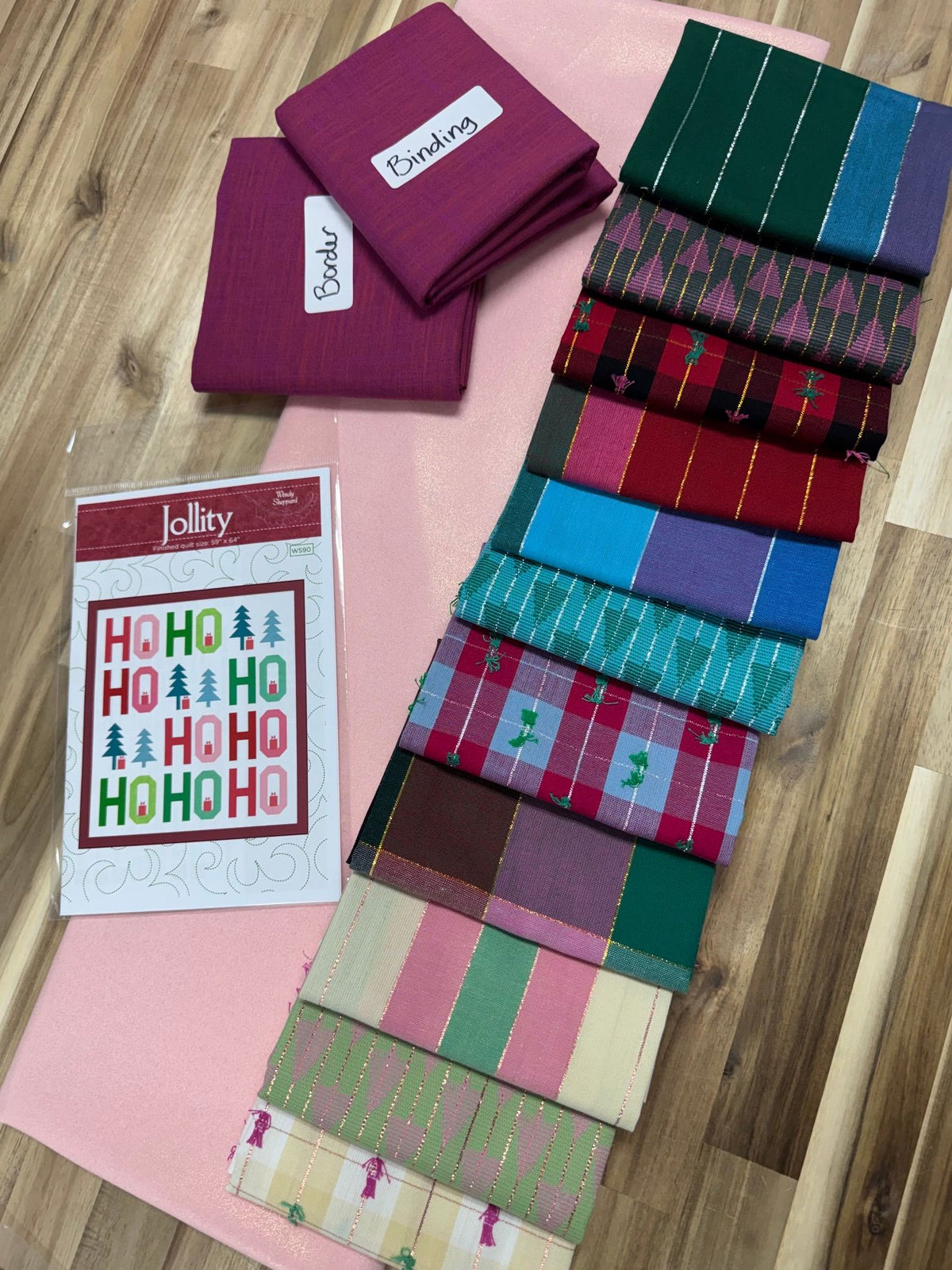 Jollity- Silver Linings Quilt Kit