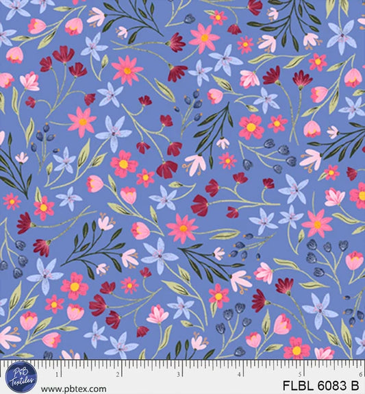 Flutter Blooms Blue Mini Blooms