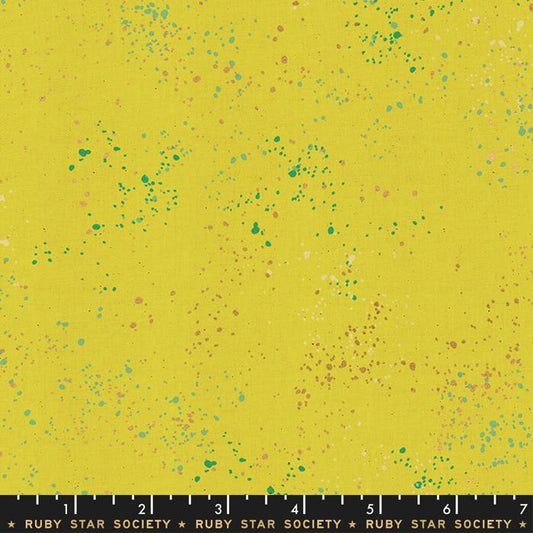 Metallic Citron Ruby Star Speckled 65M