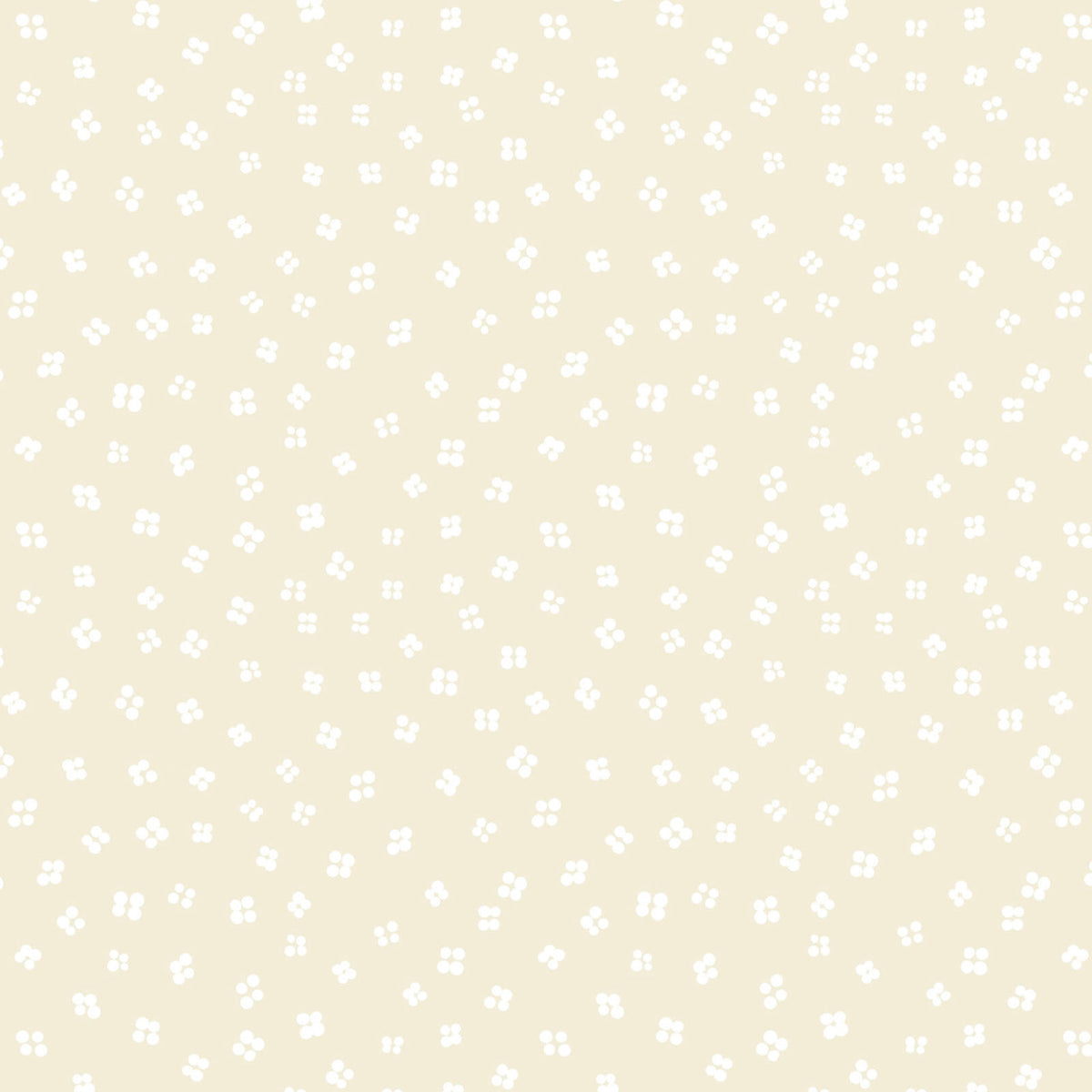 Things with Wings White Ditzy Dot Floral