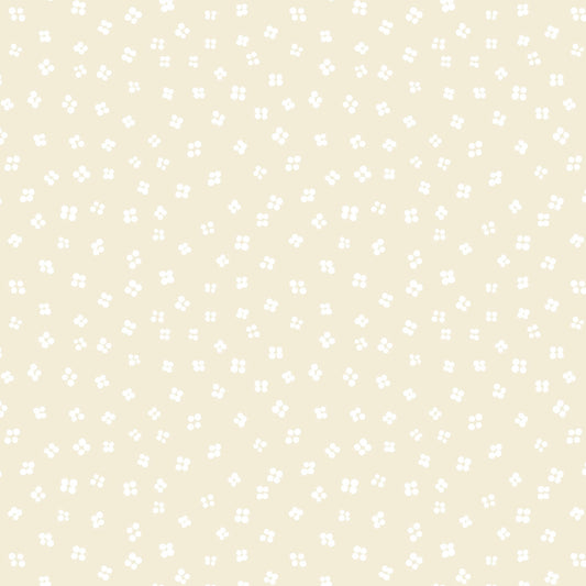 Things with Wings White Ditzy Dot Floral