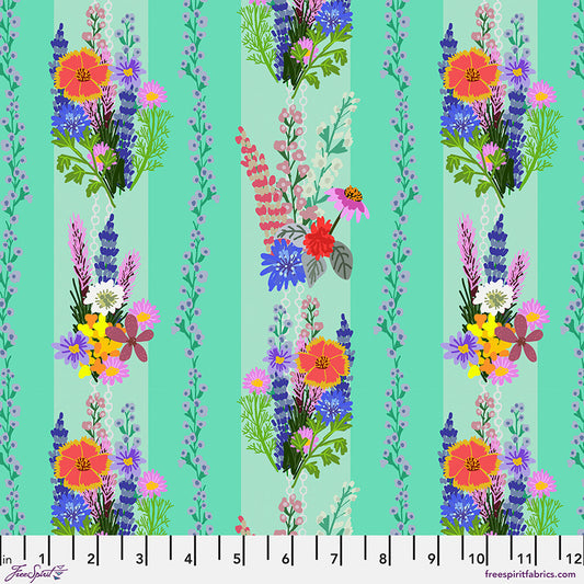 Floral Fusion Aqua
