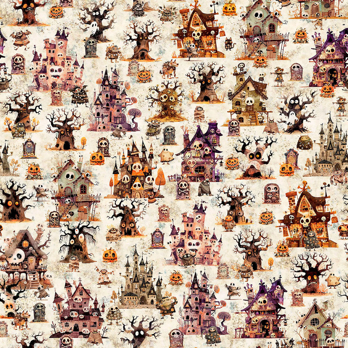 Haunted Landscape Oatmeal