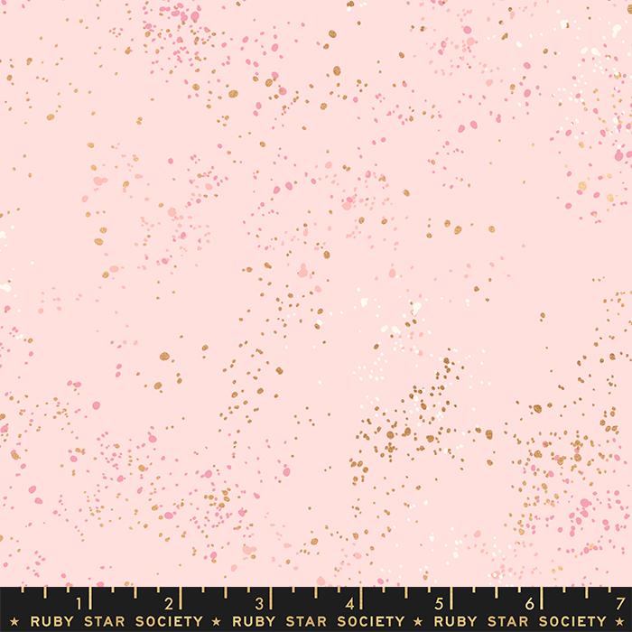Metallic Pale Pink Ruby Star Speckled 91M