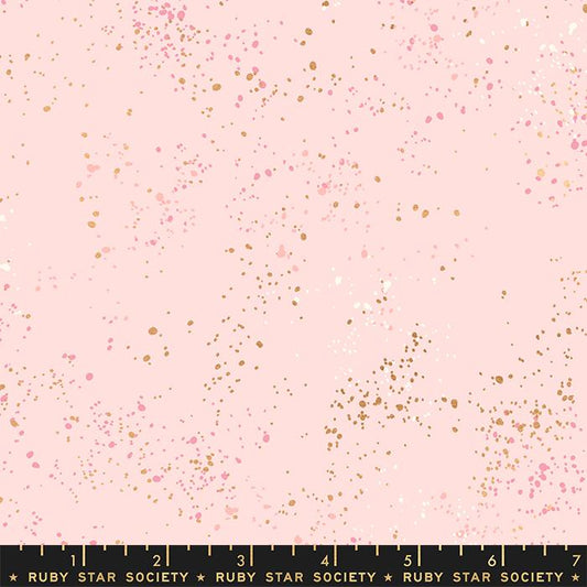 Metallic Pale Pink Ruby Star Speckled 91M