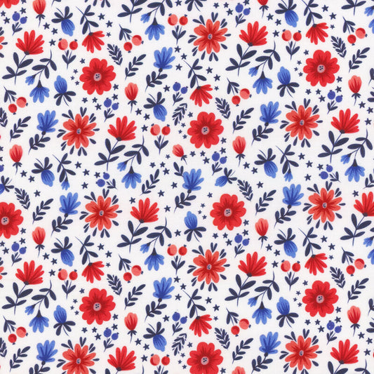 Patriotic Modern Floral