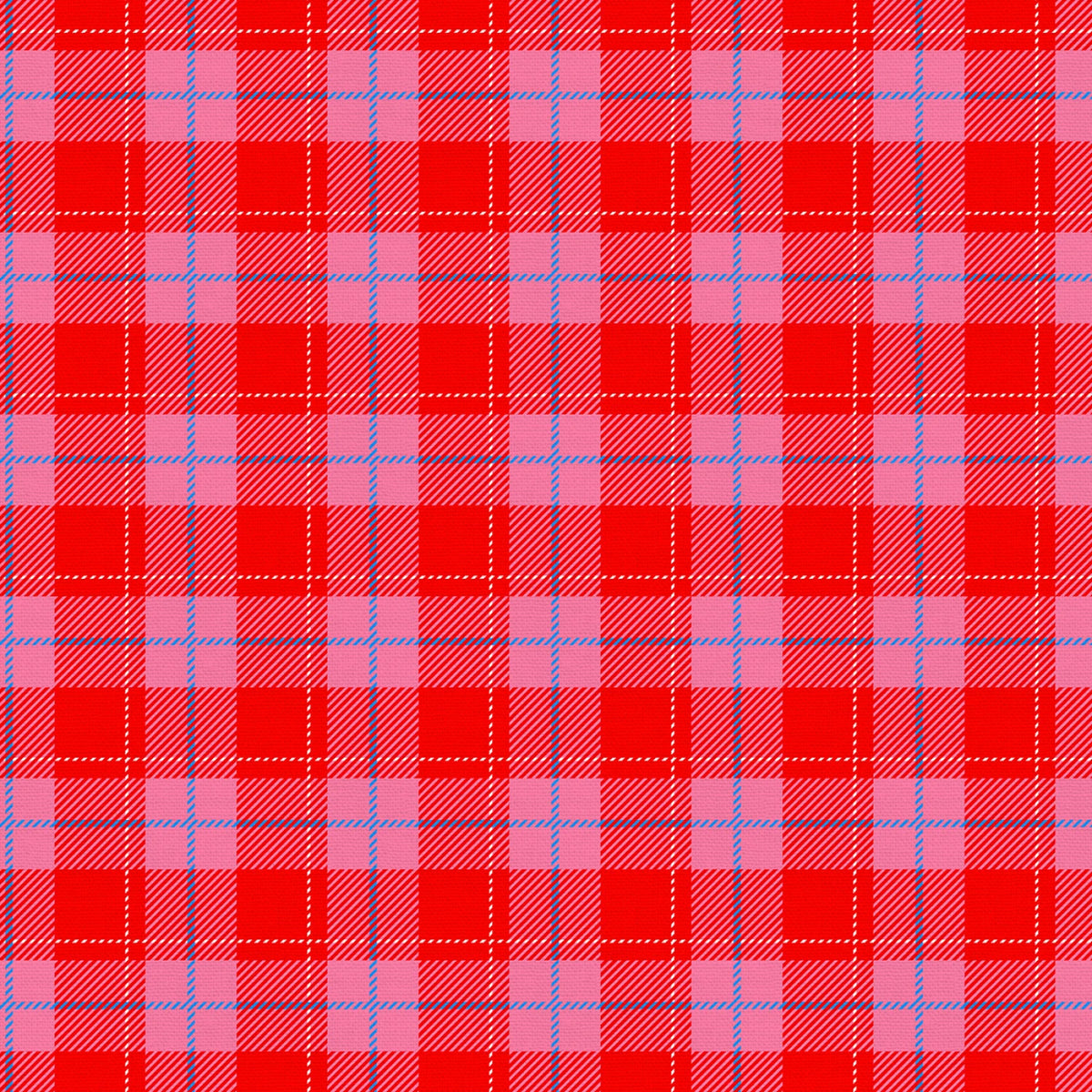 The Mahj Life Pink/Red 3-Yard Precut 118" Backing