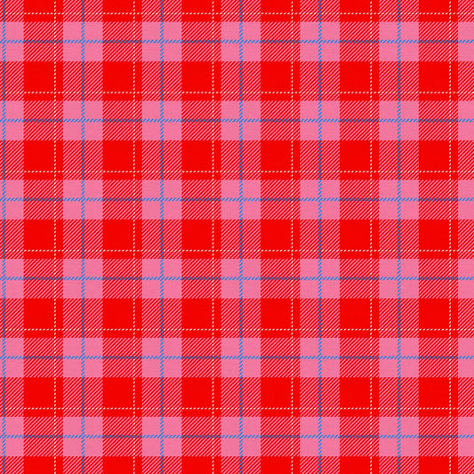 The Mahj Life Pink/Red 3-Yard Precut 118" Backing