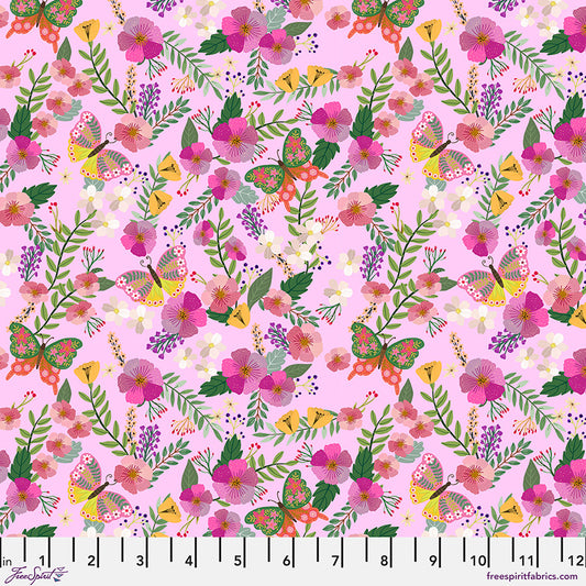 Radiant Blossoms Pink